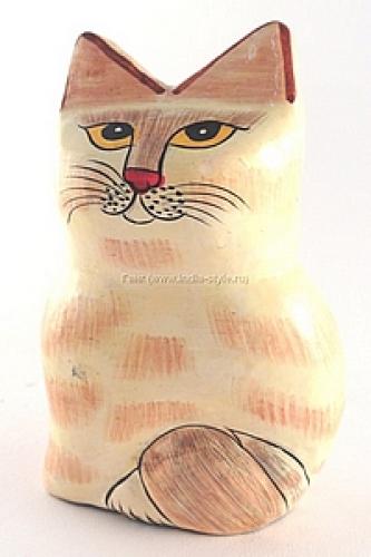 Статуэтка "Кот" папье-маше №78