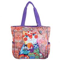 Сумка хлопок с декор. отделкой №3