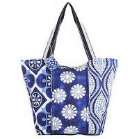 Сумка хлопок "Индиго" с декор. отделкой №4