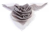 Палантин  шерсть "косынка с бахромой" №89