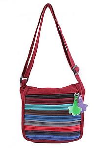 Сумка хлопок на лямке " молнии"  №80