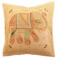Наволочка с вышивкой "Слон" №37