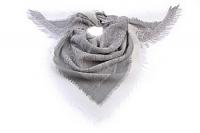 Палантин  шерсть "косынка с бахромой" №55