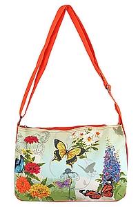 Сумка хлопок с декор. отделкой №123