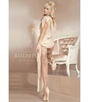 Чулки черные с паучком