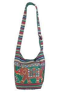 Сумка кросс-боди вышивка "Слон" №121