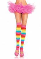 Радужно-белые гетры