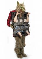 Костюм человека в клетке у оборотня