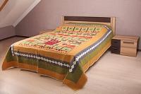 Покрывало с аппликацией ручной работы №116