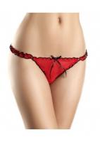 Красные трусики танга