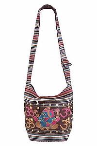 Сумка кросс-боди вышивка "Ганеш" №98