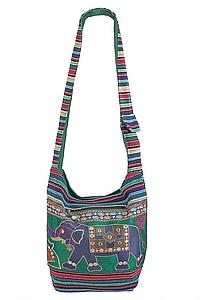 Сумка кросс-боди вышивка "Слон" №59