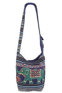 Сумка кросс-боди вышивка "Слон" №149