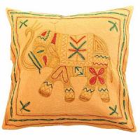 Наволочка с вышивкой "Слон" №163