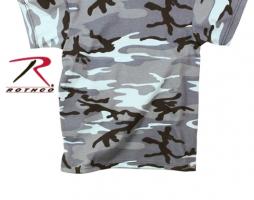 Футболка небесно-голубой камуфляж 