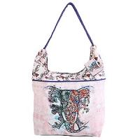 Сумка хлопок с декор. отделкой №188