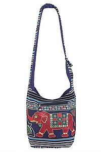 Сумка кросс-боди вышивка "Слон" №101