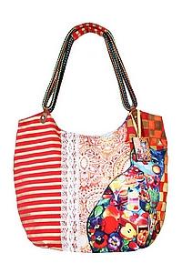 Сумка хлопок с декор. отделкой №29