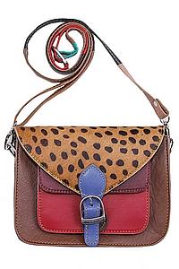 Сумка натуральная кожа через плечо в ассортименте №72