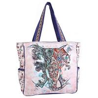 Сумка хлопок с декор. отделкой №198