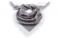 Палантин  шерсть "косынка с бахромой" №197