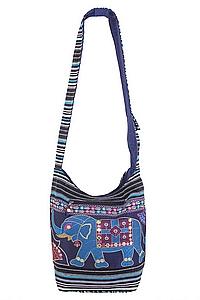 Сумка кросс-боди вышивка "Слон" №148