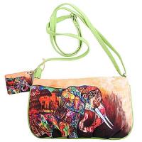 Сумка хлопок с декор. отделкой №113