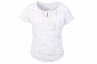 Блузка (хлопок) с кружевом №169