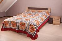 Покрывало ручная аппликация №71