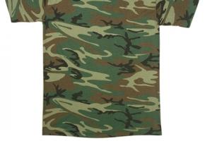 Футболка Лесной камуфляж 