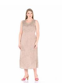 Платье (вискоза) с вышивкой №137