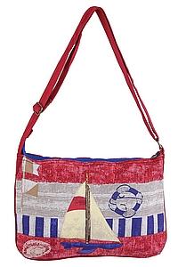 Сумка хлопок с декор. отделкой №67