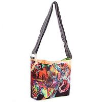 Сумка хлопок с декор. отделкой №69