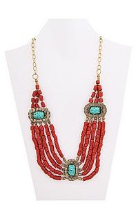 Украшение бусы №169