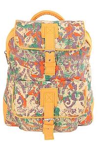 Рюкзак хлопок "1 карман"с декор.отделкой АВ8347/64