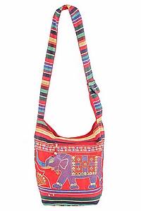 Сумка кросс-боди вышивка "Слон" №30