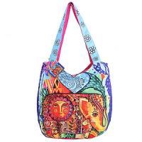 Сумка хлопок с декор. отделкой №22