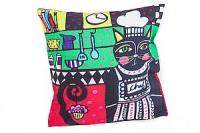 Наволочка "DJ принт" декор. (хлопок) №10