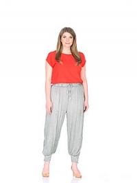 Брюки  (вискоза) с вышивкой №117