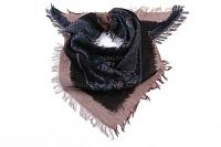 Палантин  шерсть "косынка с бахромой" №55