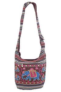 Сумка кросс-боди вышивка "5 Слонов" №74