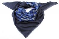 Платок (шерсть 92% шелк 8%) принт  №76