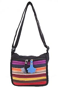 Сумка хлопок на лямке " молнии"  №32