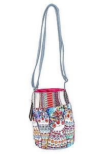 Сумка хлопок с декор. отделкой №35