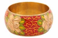 Украшение  Браслет латунь ручная роспись №20