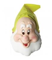 Красная маска на глаза с пайетками