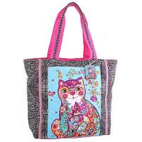 Сумка хлопок с декор. отделкой №4