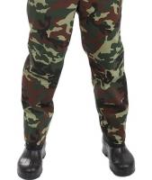 Камуфляжные брюки на резинке