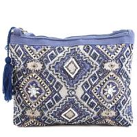 Сумка кросс-боди с вышивкой  (хлопок)   №90