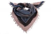 Палантин  шерсть "косынка с бахромой" №20